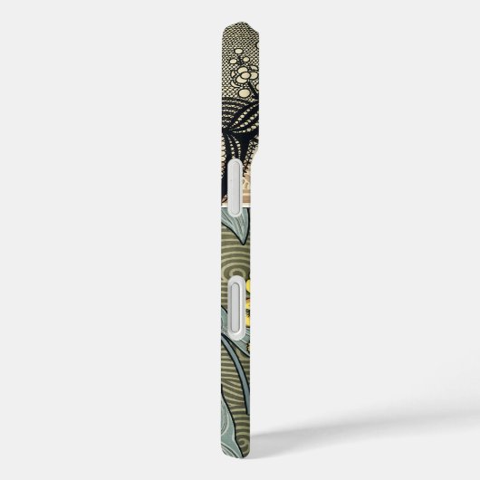 ヴィンテージアールヌーボーアロードガーデンフラワー Case-Mate iPhoneケース (裏面 / 右)