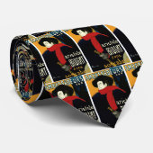 ヴィンテージアールヌーボーアンバサデュール、トゥールーズ・ロートレック ネクタイ (ロール)