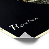 ヴィンテージアールヌーボーアンバサデュール、トゥールーズ・ロートレック ポスター (角)