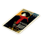 ヴィンテージアールヌーボーアンバサデュール、トゥールーズ・ロートレック マグネット (左側)