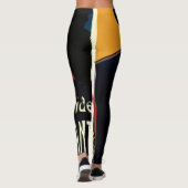 ヴィンテージアールヌーボーアンバサデュール、トゥールーズ・ロートレック レギンス (裏面)