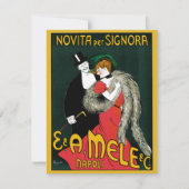 ヴィンテージアールヌーボーイタリアンファッションラブロマンス (正面)