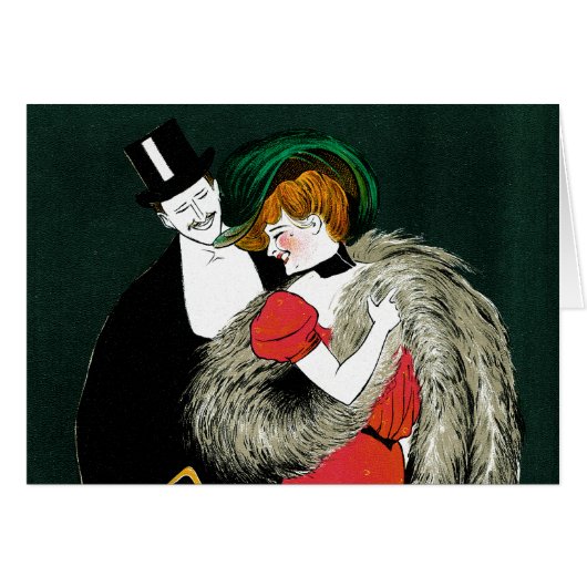 ヴィンテージアールヌーボーイタリアンファッションラブロマンス (正面横)