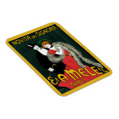 ヴィンテージアールヌーボーイタリアンファッションラブロマンス マグネット (右側)