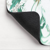 ヴィンテージアールヌーボーイタリアン、ファッションファンシー、女性 マウスパッド (コーナー)