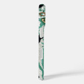 ヴィンテージアールヌーボーイタリアン、ファッションファンシー、女性 Case-Mate iPhoneケース (裏面 / 右)