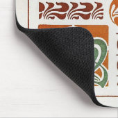 ヴィンテージアールヌーボーイラストレーションバイミュシャ マウスパッド (コーナー)