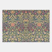 ヴィンテージアールヌーボーウィリアム・モリス選抜 ラッピングペーパーシート (正面)