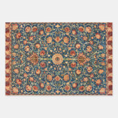 ヴィンテージアールヌーボーウィリアム・モリス選抜 ラッピングペーパーシート (正面3)