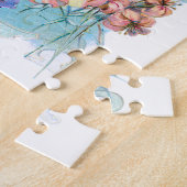 ヴィンテージアールヌーボーエキゾチック ジグソーパズル (側面)