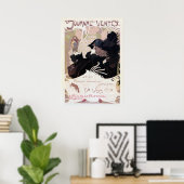 ヴィンテージアールヌーボーオークション雑誌広告 ポスター (ホームオフィス)