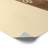 ヴィンテージアールヌーボーカーネベイル1900バイジッペル ポスター (角)