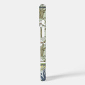 ヴィンテージアールヌーボーガーデンアイリスフラワー Case-Mate iPhoneケース (裏面 / 左)