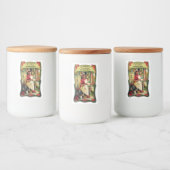 ヴィンテージアールヌーボーキッチンテンプレート フードラベル (ボトル)