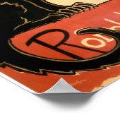 ヴィンテージアールヌーボーキャットバイテオフィレステインレン ポスター (角)