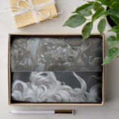 ヴィンテージアールヌーボーギリシャ神話的シルバー 薄葉紙 (ギフト)