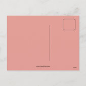 ヴィンテージアールヌーボークリスマスブックカバー シーズンポストカード (裏面)