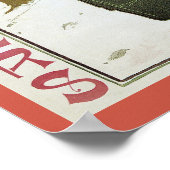 ヴィンテージアールヌーボークリスマスマガジン ポスター (角)