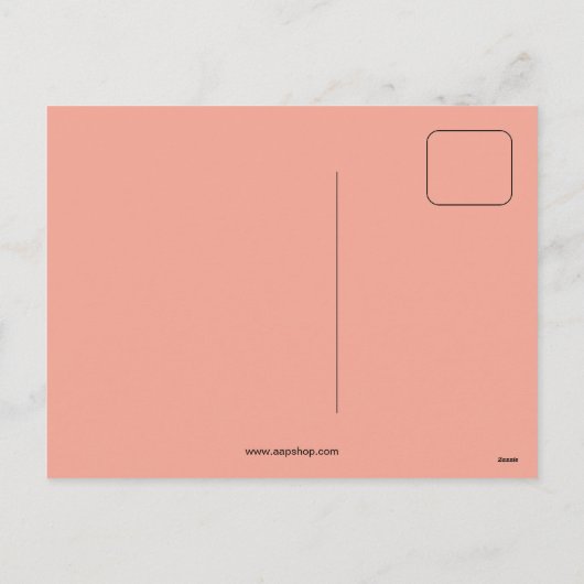 ヴィンテージアールヌーボークリスマス1895 シーズンポストカード (裏面)