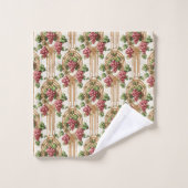 ヴィンテージアールヌーボーグレープベン バスタオルセット (ウォッシュタオル)