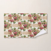 ヴィンテージアールヌーボーグレープベン バスタオルセット (ハンドタオル)