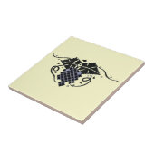 ヴィンテージアールヌーボーグレープヴィン タイル (側面)