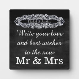 ヴィンテージアールヌーボーゲストブックサイン フォトプラーク