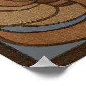 ヴィンテージアールヌーボーザキス ポスター (角)