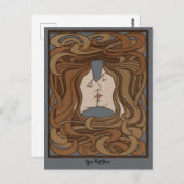 ヴィンテージアールヌーボーザキス ポストカード (正面/裏面)