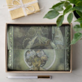 ヴィンテージアールヌーボーザムーンバイミュシャ 薄葉紙 (ギフト)