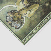 ヴィンテージアールヌーボーザムーンバイミュシャ 薄葉紙 (詳細)