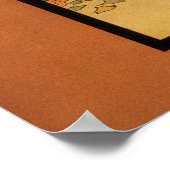 ヴィンテージアールヌーボーシンシナティフェスティバル ポスター (角)