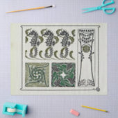 ヴィンテージアールヌーボーシーホースバイモーリス・ヴェルヌイユ 薄葉紙 (クラフト)