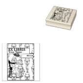 ヴィンテージアールヌーボースタイルexてんびんテンプレート ラバースタンプ (押印)