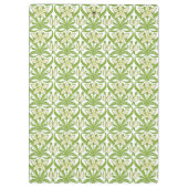 ヴィンテージアールヌーボースノードロップフローラ壁紙 クリップボード (裏面)