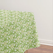 ヴィンテージアールヌーボースノードロップフローラ壁紙 テーブルクロス (インサイチュ)
