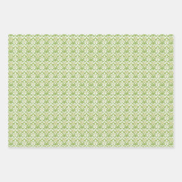 ヴィンテージアールヌーボースノードロップフローラ壁紙 ラッピングペーパーシート