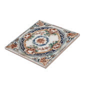 ヴィンテージアールヌーボーセラミックタイル タイル (側面)