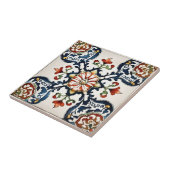 ヴィンテージアールヌーボーセラミックタイル タイル (側面)