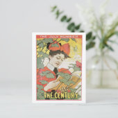 ヴィンテージアールヌーボーセンチュリー7月 ポストカード (スタンド正面)