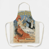 ヴィンテージアールヌーボータヴェルヌオリンピアレストラン エプロン (正面)