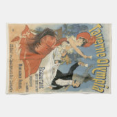 ヴィンテージアールヌーボータヴェルヌオリンピアレストラン キッチンタオル (横)