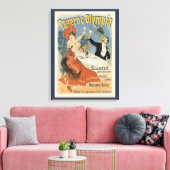 ヴィンテージアールヌーボータヴェルヌオリンピアレストラン キャンバスプリント (インサイチュ (リビング))