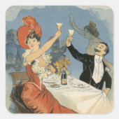 ヴィンテージアールヌーボータヴェルヌオリンピアレストラン スクエアシール (正面)