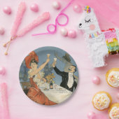 ヴィンテージアールヌーボータヴェルヌオリンピアレストラン ペーパープレート (パーティー)