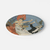 ヴィンテージアールヌーボータヴェルヌオリンピアレストラン ペーパープレート (アングル)