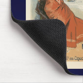 ヴィンテージアールヌーボータヴェルヌオリンピアレストラン マウスパッド (コーナー)