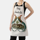 ヴィンテージアールヌーボーチキンアンドロスター エプロン (インサイチュ)