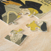 ヴィンテージアールヌーボーナイトクラブカフェディヴァン・ジャポネ ジグソーパズル (側面)