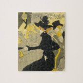 ヴィンテージアールヌーボーナイトクラブカフェディヴァン・ジャポネ ジグソーパズル (縦)